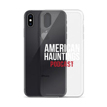 Load image into Gallery viewer, American Hauntings Podcast iPhone Case (white lettering) - American Hauntings