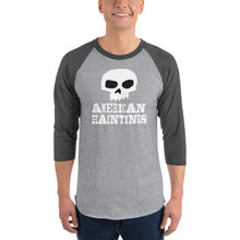 Load image into Gallery viewer, American Hauntings Logo 3/4 Sleeve Shirt - American Hauntings
