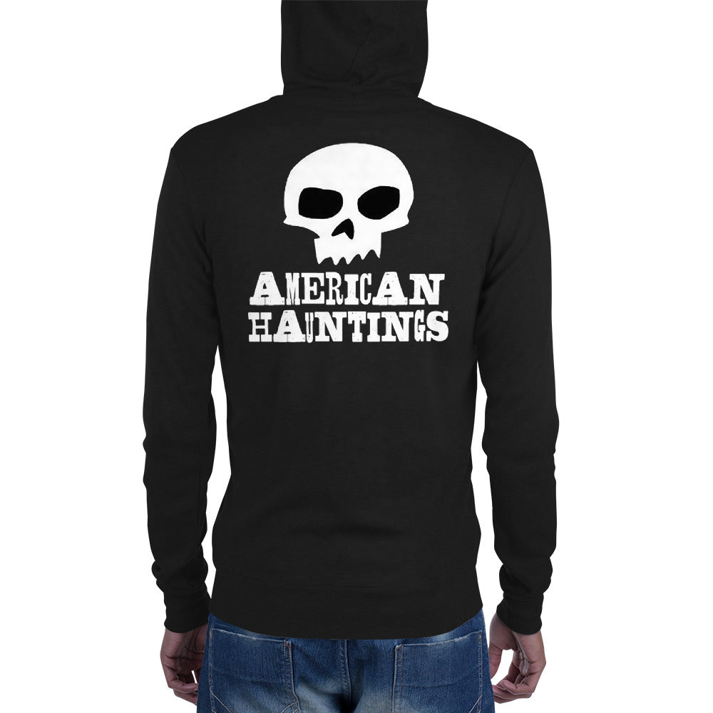 American Hauntings Logo Zip Up Hoodie - American Hauntings