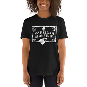 Ouija Board Short Sleeve Tee Shirt - American Hauntings