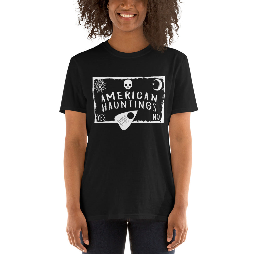 Ouija Board Short Sleeve Tee Shirt - American Hauntings