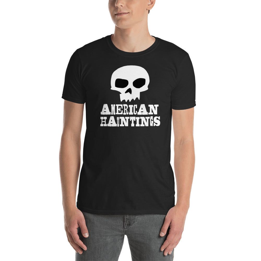 American Hauntings Logo Short Sleeve Tee Shirt - American Hauntings