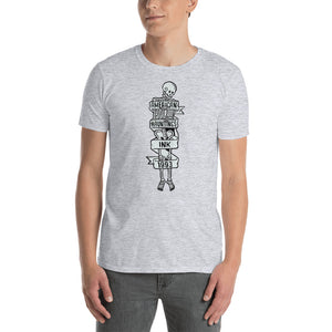 Skeleton Short Sleeve Tee Shirt - American Hauntings