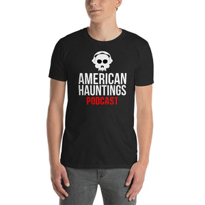 American Hauntings Podcast Short Sleeve Tee Shirt - American Hauntings