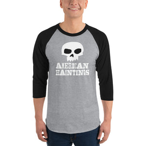 American Hauntings Logo 3/4 Sleeve Shirt - American Hauntings