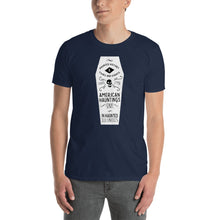 Load image into Gallery viewer, White Coffin Short Sleeve Tee Shirt - American Hauntings
