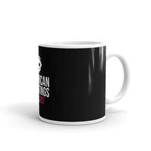 Load image into Gallery viewer, American Hauntings Logo Coffee Mug (black) - American Hauntings