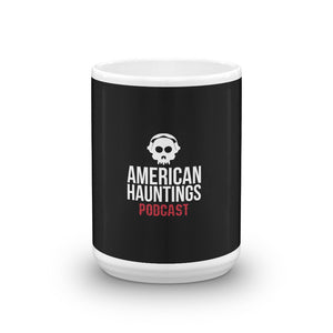 American Hauntings Logo Coffee Mug (black) - American Hauntings