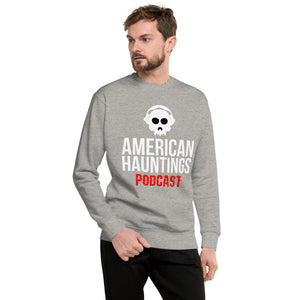 American Hauntings Podcast Logo Crew