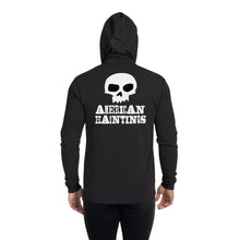 Load image into Gallery viewer, American Hauntings Logo Zip Up Hoodie