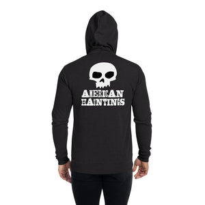 American Hauntings Logo Zip Up Hoodie